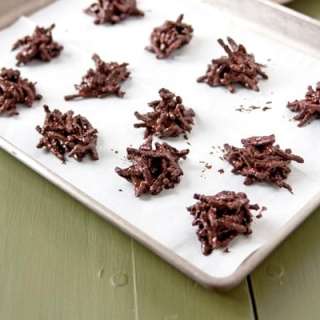 Mexican Chocolate Haystacks