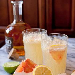 Winter Pomelo Ginger Margarita