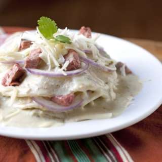 Carne Asada Enchiladas Suizas