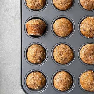 Mini Banana Muffins
