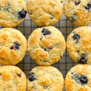 Blueberry Chocolate Chip Muffins
