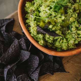 Hatch Green Chile Guacamole