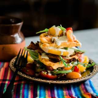 Savory BLT Waffles