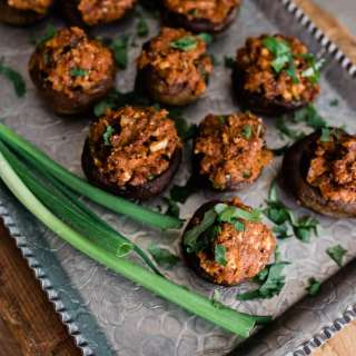 Chorizo-Stuffed Mushrooms