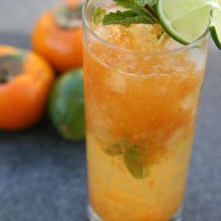 Persimmon Mojitos
