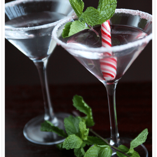 Vanilla Peppermint Martini
