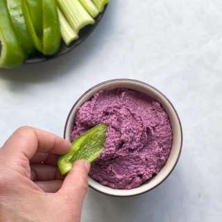 Purple Cauliflower Dip
