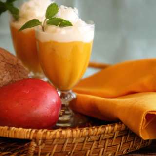 Mango Coconut Sorbet