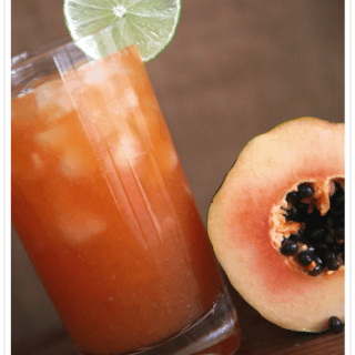 Caribbean Red Papaya Punch
