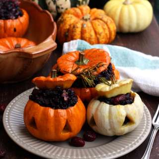 Halloween Stuffed Pumpkins