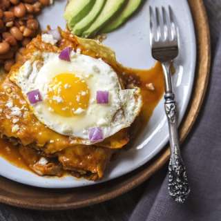 Red Chilaquiles for a Crowd