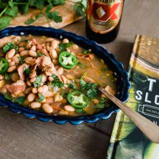 Slow Cooker Borracho Beans