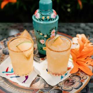 Cantaloupe Melon Margarita