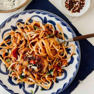 Pasta con Pollo (Chicken Pasta)