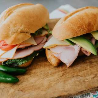 Torta de Jamón - Mexican Ham Sandwich