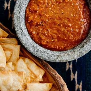 Roasted Tomatillo-Chipotle Salsa