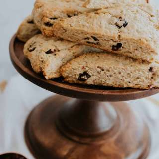 Cranberry Maple Oatmeal Scones