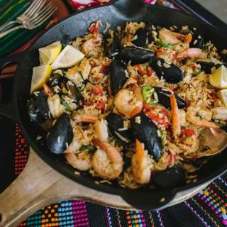 Easy Seafood Paella