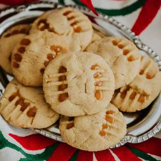 Peanut Butter Cajeta Cookies