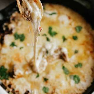 Mushroom Queso Fundido