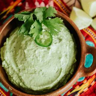 Creamy Avocado Lime Crema