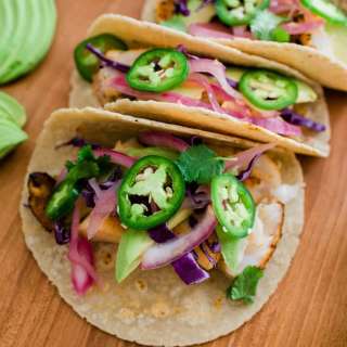 Easy Lemon Butter Tilapia Fish Tacos