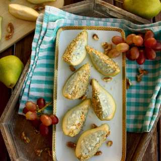 Pears and Blue Cheese Appetizer