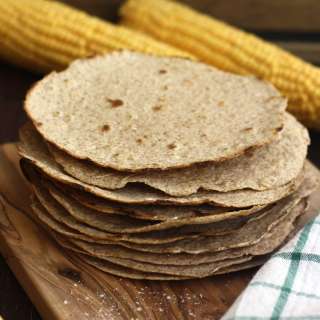 Homemade Whole Wheat Tortilla