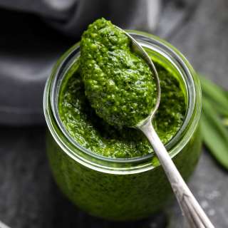 Vegan Wild Garlic Pesto