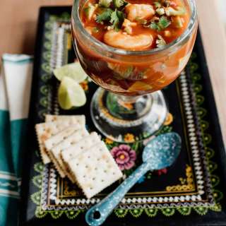 Coctel de Camarones (Mexican Shrimp Cocktail)