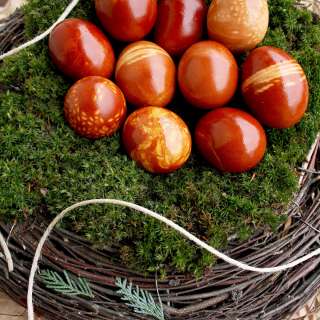 Natural Onion Skin Dye 5 Ways