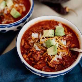 Mexican Chorizo Chili con Carne (Frijoles Enchilados)