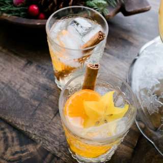 Coconut Water Bourbon Punch