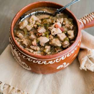 Pork Green Chile Stew (Colorado Style)