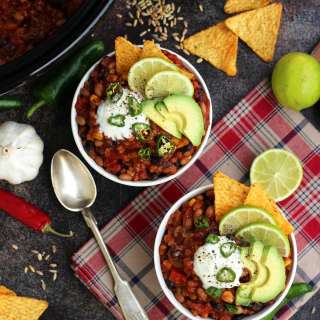 The Best Slow Cooker Vegan Chili