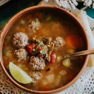 Albondigas Soup Recipe (Caldo de Albóndigas)