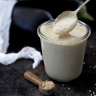 Easy Homemade Tahini Paste (2 ingredients!)