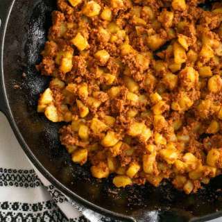 Papas Con Chorizo Recipe