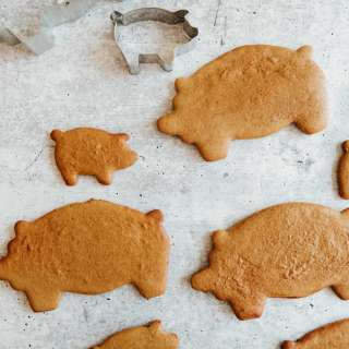 Marranitos / Cochinitos / Puerquitos (Mexican Pig-Shaped Cookies)