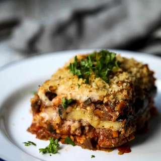 Gluten-free Vegan Eggplant Lasagna