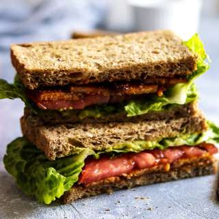 Vegan BLT Tempeh Sandwich