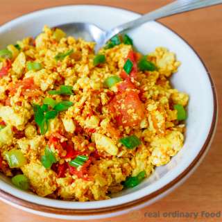 Vegan Chinese Tomato "Egg" Stir Fry
