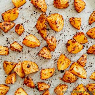Shichimi Togarashi Roasted Potatoes