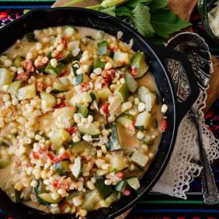 Calabacitas con Elote (Mexican Zucchini & Corn)