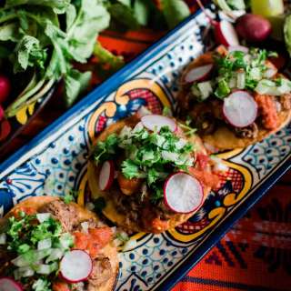 Tostadas de Lengua
