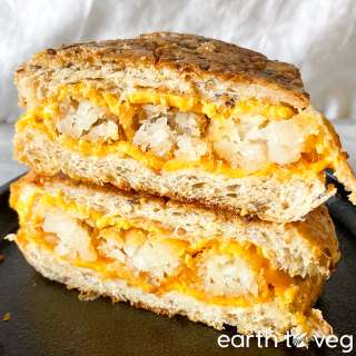 Tater Tot Grilled Cheese Melt