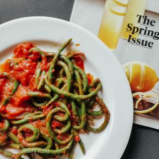 Spinach Pici Pasta