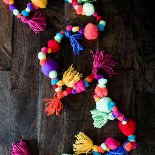 Pom-Pom and Tassel Garland