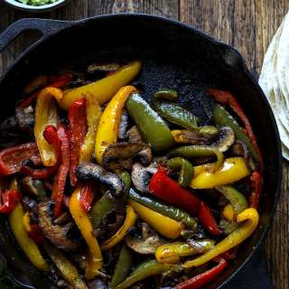 Finger-Licking Veggie Fajitas