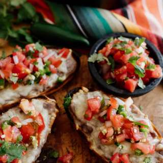 Authentic Molletes Mexicanos